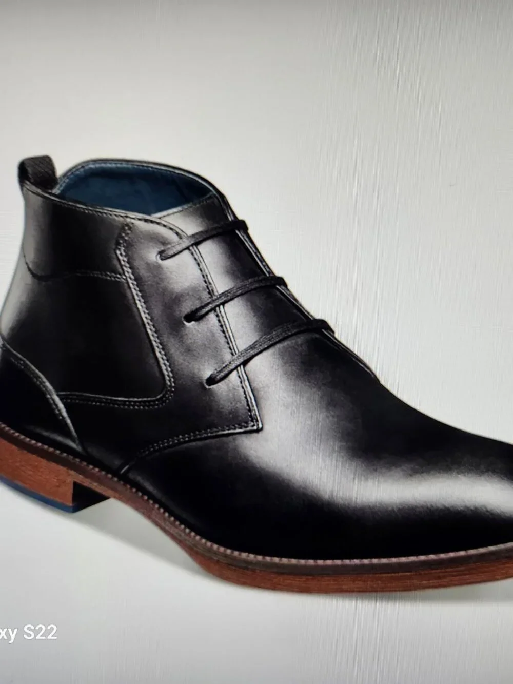 Stacy Adams Kyron Chukka Boots. Black Leather. NIB. Size 11.5. Men